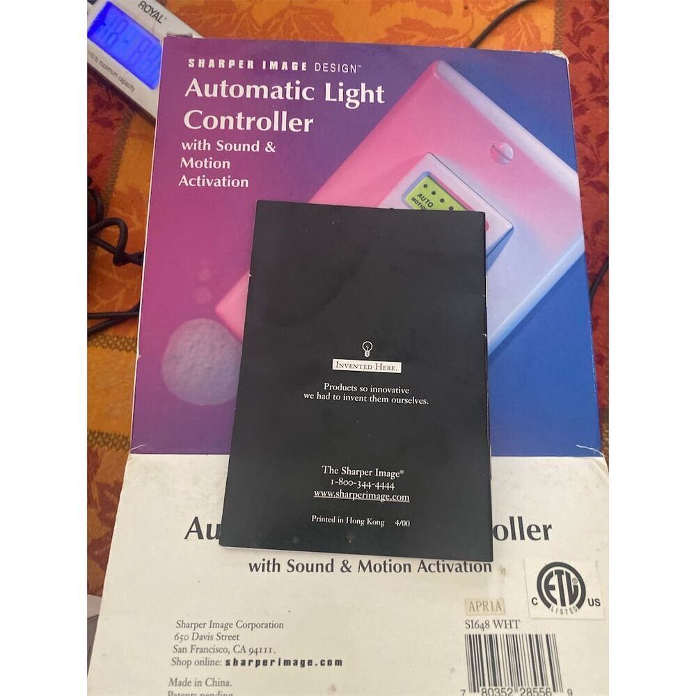 Sharper Image Automatic Light Controller with Motion & Sound Sensor - Picture 13 of 14
